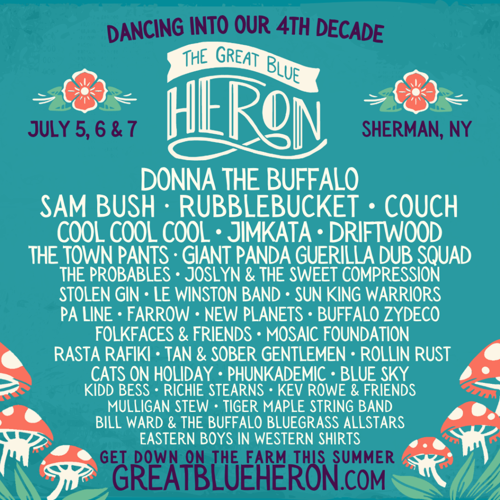 Great Blue Heron Music Festival - Blue Heron